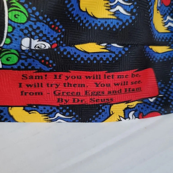 Mixed Characters Ties Lot Of 5 Five Vintage Dr Seuss Looney Tunes Mickey Mouse - Picture 10 of 11